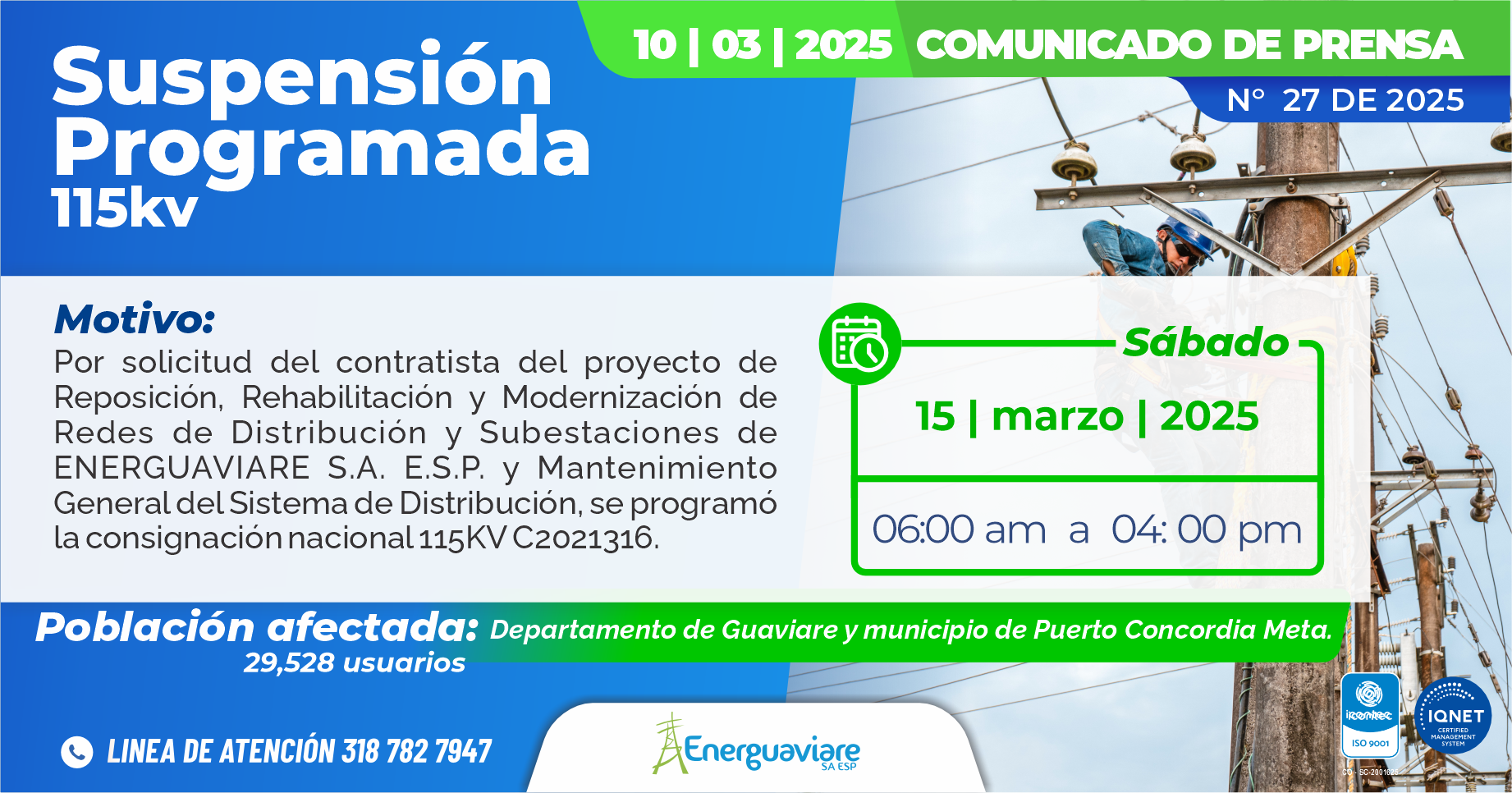 Comunicado 27 de 2025