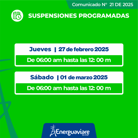 COMUNICADO DE PRENSA # 21_B