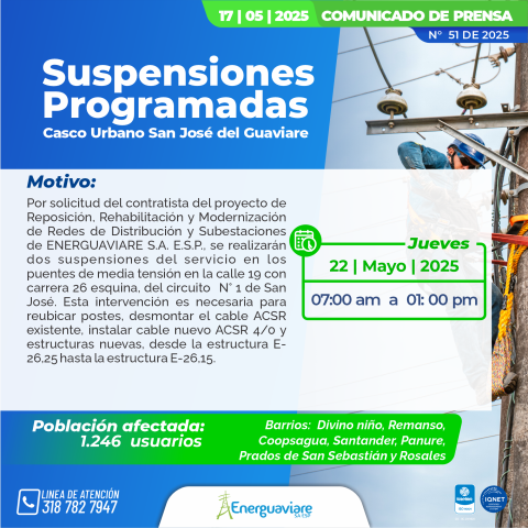 COMUNICADO 51 DE 2025