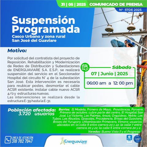 COMUNICADO 57 DE 2025