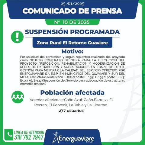 COMUNICADO 10 DE 2025