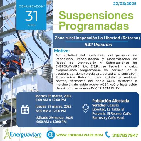 COMUNICADO 31 DE 2025