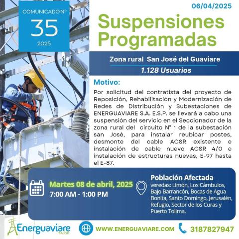 COMUNICADO 35 DE 2025