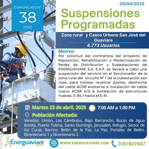 COMUNICADO 38 DE 2025